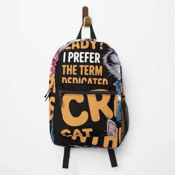 Item preview, Crazy Cat Lady I Prefer The Term Dedicated Feline Enthusiast designed and sold by RatCurry.