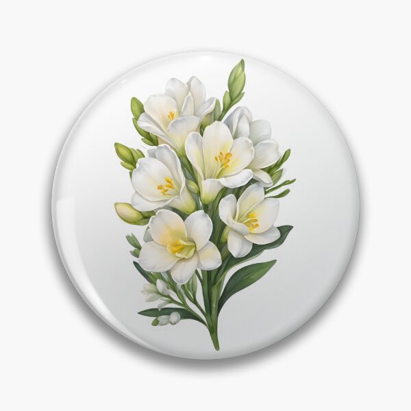Item preview, White Freesia designed and sold by HOMETOWN86.