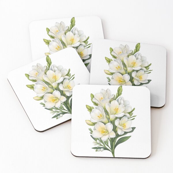 Item preview, White Freesia designed and sold by HOMETOWN86.