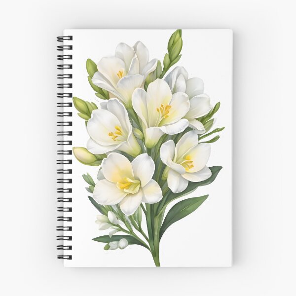 Item preview, White Freesia designed and sold by HOMETOWN86.