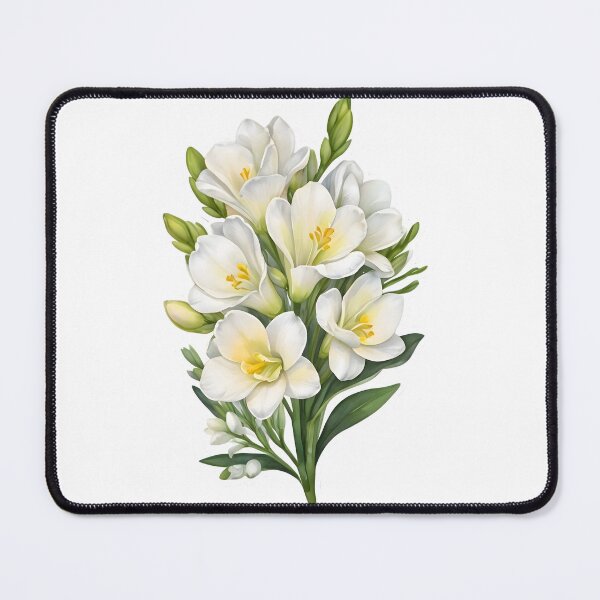 Item preview, White Freesia designed and sold by HOMETOWN86.
