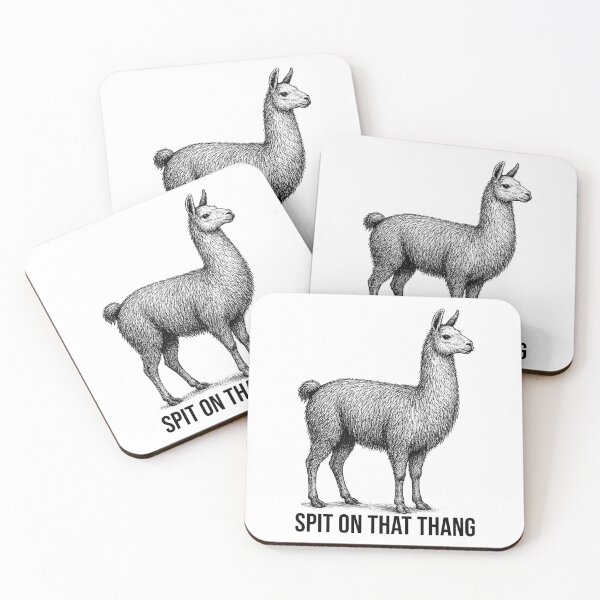 Item preview, Funny Llama – Spit On That Thang Design designed and sold by xndrlab.