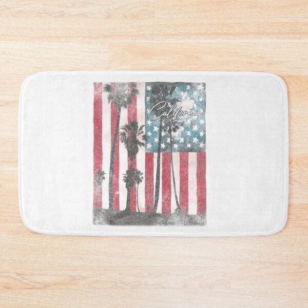 Item preview, Vintage Palm Trees American Flag designed and sold by The secret storage room.