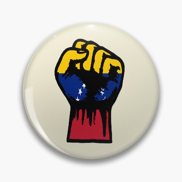 Item preview, Venezuelan Flag Fist Art Print | Solidarity With Venezuela Poster - Anti-Imperialist Symbol, Bolivarian Revolution Wall Art & Protest Power Stickers designed and sold by RevolutionToday.