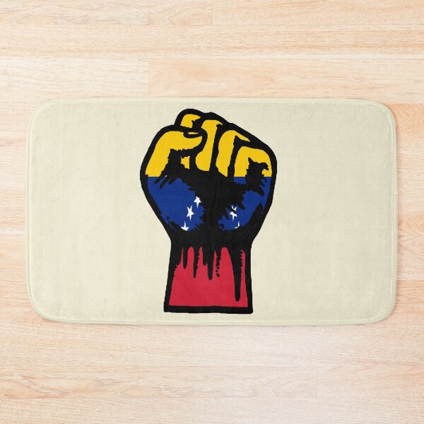 Item preview, Venezuelan Flag Fist Art Print | Solidarity With Venezuela Poster - Anti-Imperialist Symbol, Bolivarian Revolution Wall Art & Protest Power Stickers designed and sold by RevolutionToday.