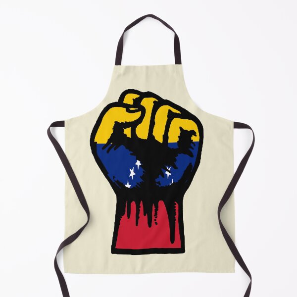 Item preview, Venezuelan Flag Fist Art Print | Solidarity With Venezuela Poster - Anti-Imperialist Symbol, Bolivarian Revolution Wall Art & Protest Power Stickers designed and sold by RevolutionToday.