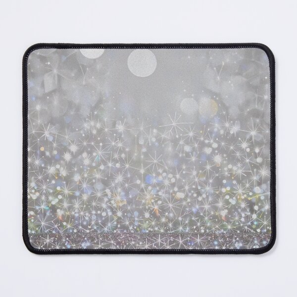 Item preview, Silver Glitter Sparkle Pattern designed and sold by SassyArtistry.