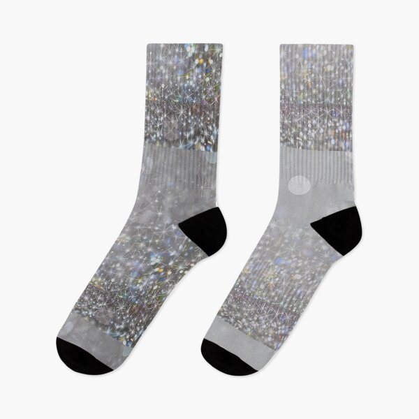 Item preview, Silver Glitter Sparkle Pattern designed and sold by SassyArtistry.