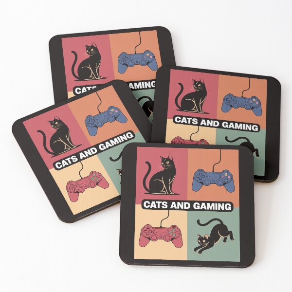 Item preview, Cats And Gaming For The Cat Lover Gamer Video Game Player designed and sold by RatCurry.