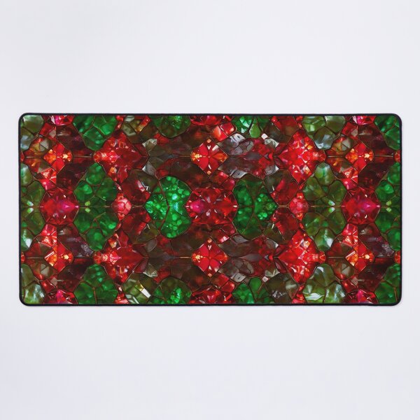 Item preview, Christmas Red Green Diamond Pattern designed and sold by SassyArtistry.