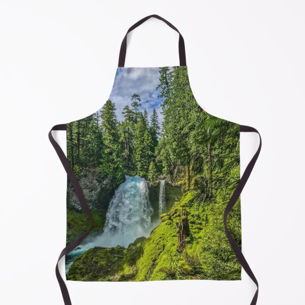 Item preview, Sahalie Falls Oregon Waterfall Landscape Photography Print designed and sold by aadventures.