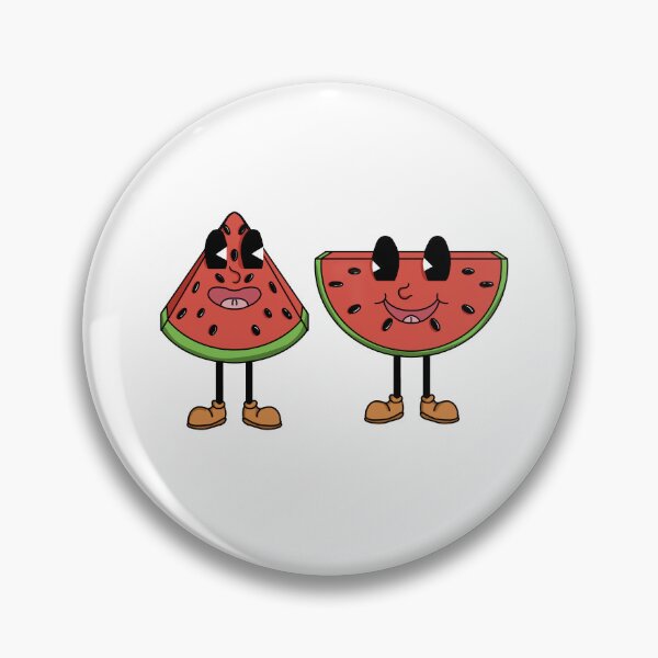 Item preview, Cute Watermelon Buddies | Retro 1930s Fruit Cartoon designed and sold by Studio Bragato Hub.