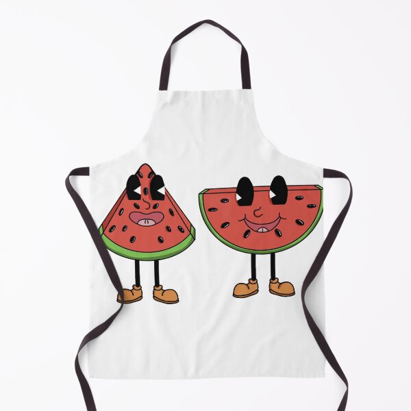 Item preview, Cute Watermelon Buddies | Retro 1930s Fruit Cartoon designed and sold by Studio Bragato Hub.
