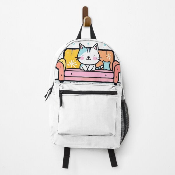 Item preview, Cute Cat on Sofa Illustration designed and sold by SassyArtistry.
