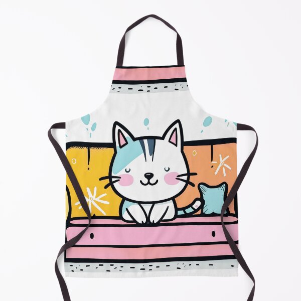 Item preview, Cute Cat on Sofa Illustration designed and sold by SassyArtistry.