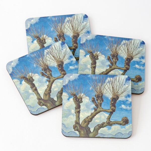 Item preview, Pollard Trees After Van Gogh designed and sold by Vicky Brago-Mitchell®.