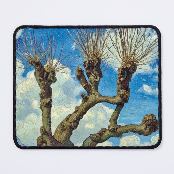 Item preview, Pollard Trees After Van Gogh designed and sold by Vicky Brago-Mitchell®.