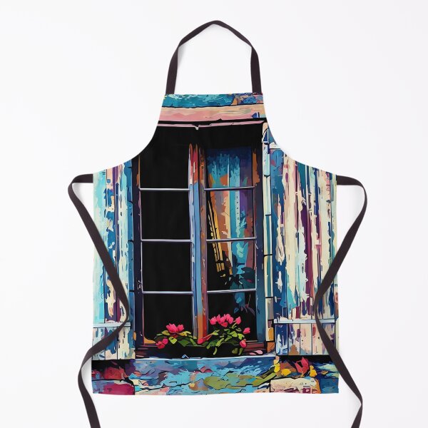 Item preview, Painted Old Window designed and sold by tomorrowsart.