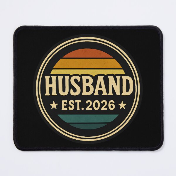 Item preview, Husband Est. 2026 designed and sold by DemureArtsy.