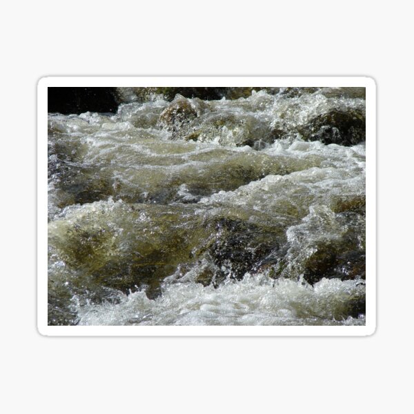 Mountain Stream Sticker