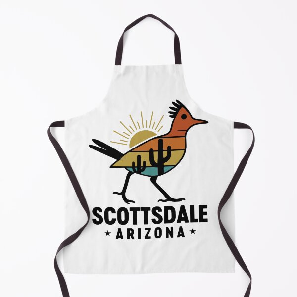 Item preview, Scottsdale Arizona Bird Retro Desert Sunset Vintage Southwest Nature Scene Sonoran Wildlife designed and sold by RedPodz.