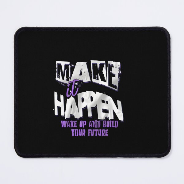 Item preview, Make It Happen Motivational T-Shirt – Wake Up and Build Your Future designed and sold by Hussenb.