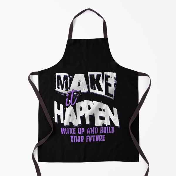 Item preview, Make It Happen Motivational T-Shirt – Wake Up and Build Your Future designed and sold by Hussenb.