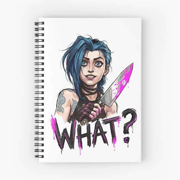 Artikelvorschau, Jinx Vibes – „Was?“ Arcane Chaos Queen T-Shirt entworfen und verkauft von Brudy-R.