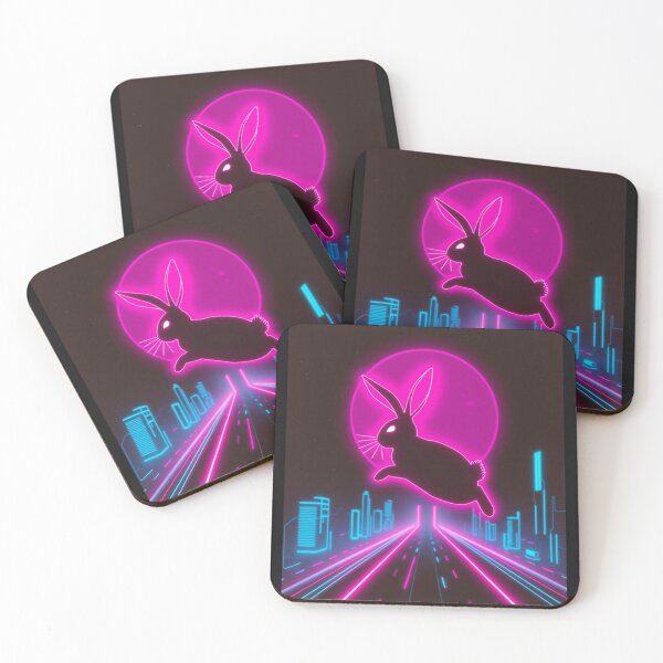 Item preview, Dark Matter Rabbit Leaps Through Cosmic Bass Dimensions designed and sold by TshirtTown88.