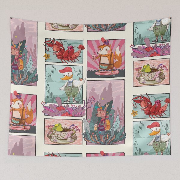 Item preview, Cute animal adventure designed and sold by Franco Moody.