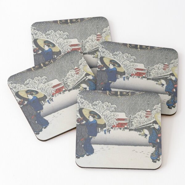 Item preview, Evening Snow at Asakusa  designed and sold by RickE.
