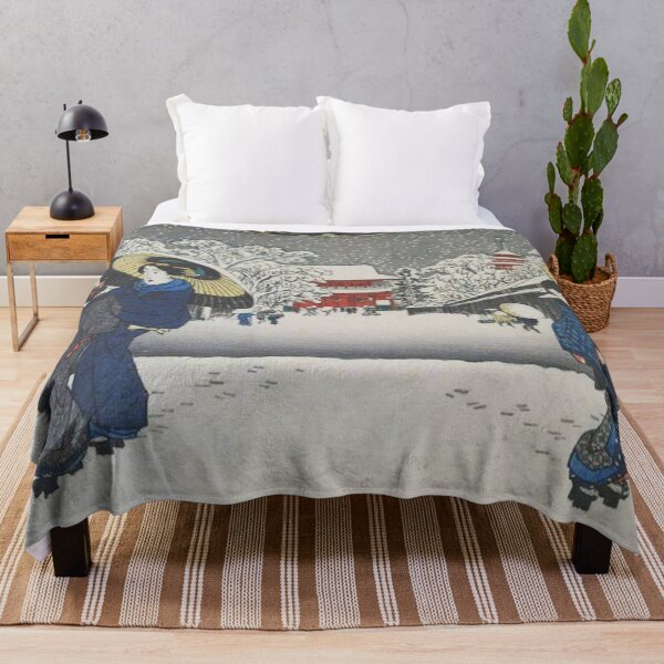 Item preview, Evening Snow at Asakusa designed and sold by RickE.