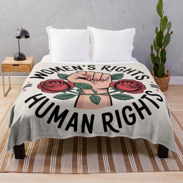 Item preview, Women’s Rights = Human Rights. Activist Gender Equality Feminism designed and sold by BuxomBabe21.