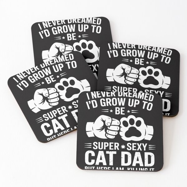 Item preview, Cat Dad Humor Cat Lover Daddy Father's Day Men designed and sold by OlafLica.