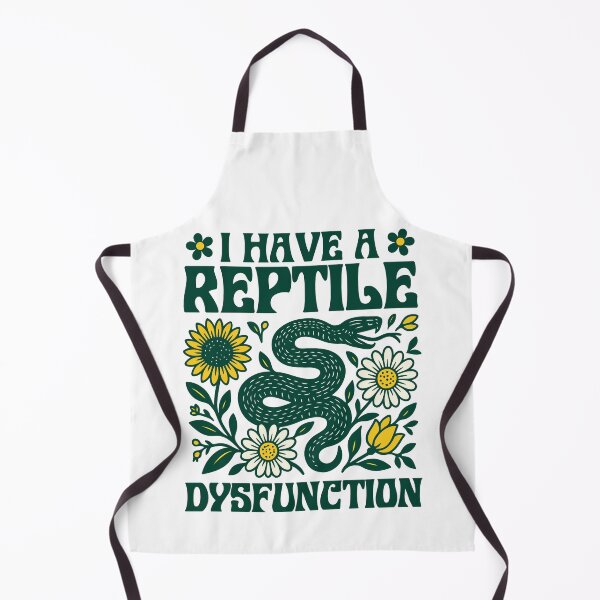 Item preview, I Have A Reptile Dysfunction – Funny Snake Floral Design designed and sold by RedPodz.