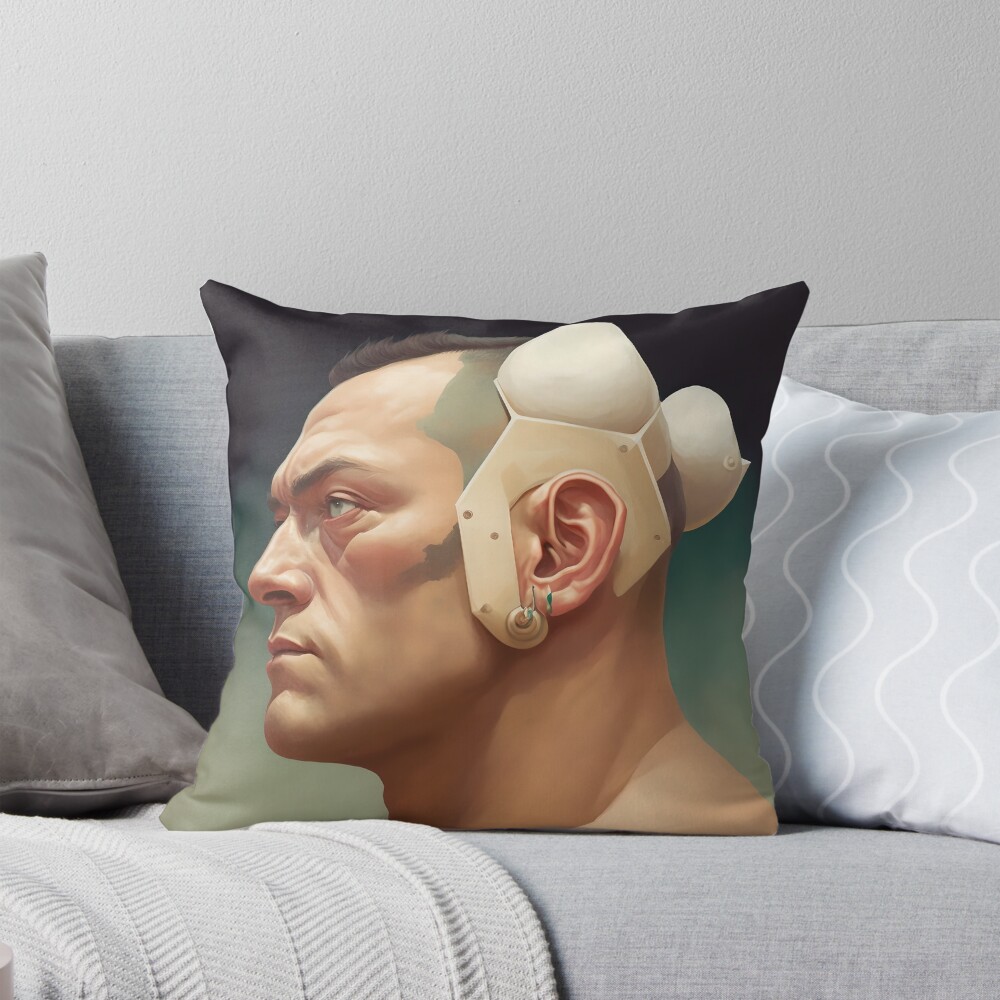 Item preview, Throw Pillow designed and sold by Rustyspringer.