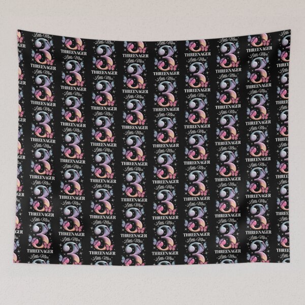 Item preview, Little Miss Threenager Birthday Shirt designed and sold by Betsytiptoe.