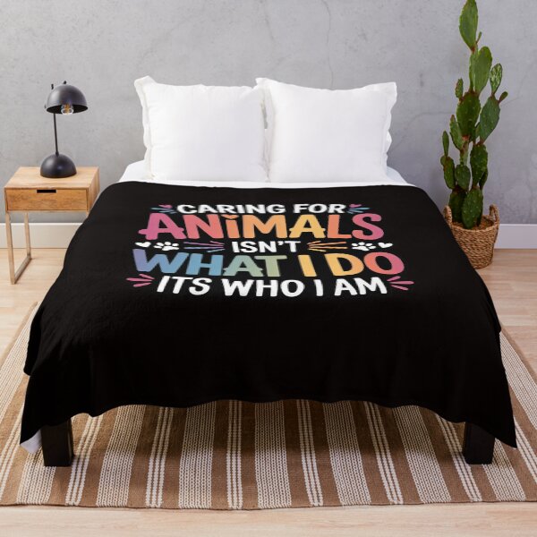 Item preview, Caring for Animals Isn't what I do It's Who animal rescue designed and sold by LapFemile.