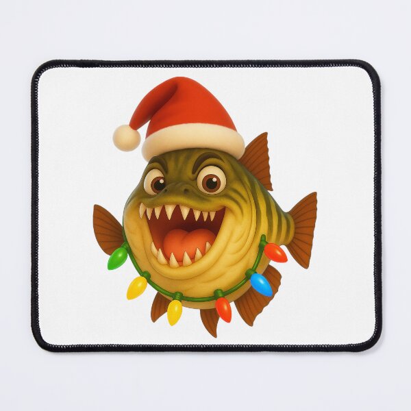 Item preview, Christmas Goliath Tigerfish designed and sold by Sillytoe.