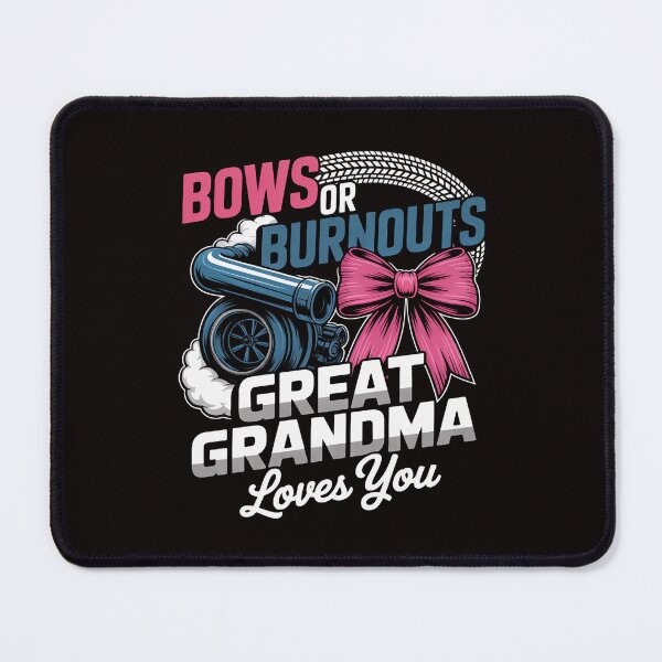 Item preview, Burnouts or Bows Great Grandma Loves You Gender Reveal Party designed and sold by LapFemile.