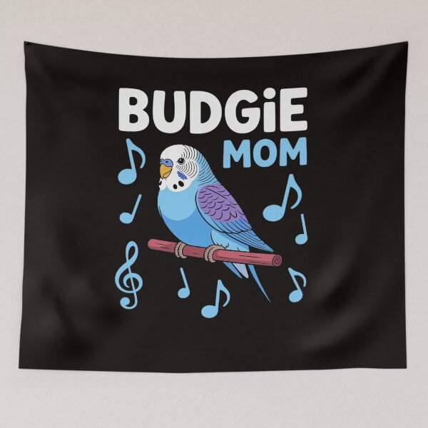Item preview, Budgie Mom Parakeet Budgerigar Womens designed and sold by LapFemile.