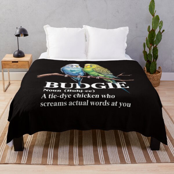 Item preview, Budgie Bird Definition Budgerigar Birdwatching Parakeet designed and sold by LapFemile.