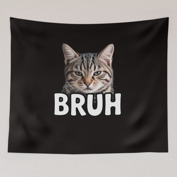Item preview, Bruh Kids Brown Tabby Cat Lover designed and sold by LapFemile.