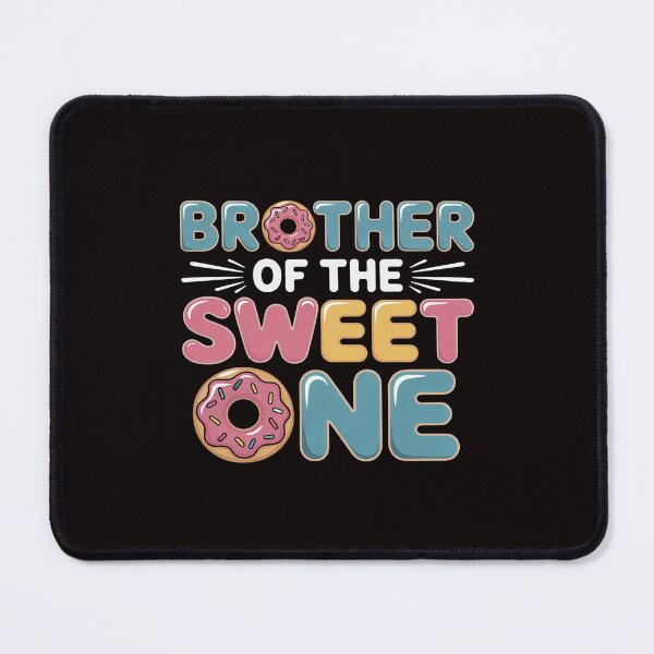 Item preview, Brother of The Sweet One Donut Boy 1st Birthday Party Bro designed and sold by LapFemile.