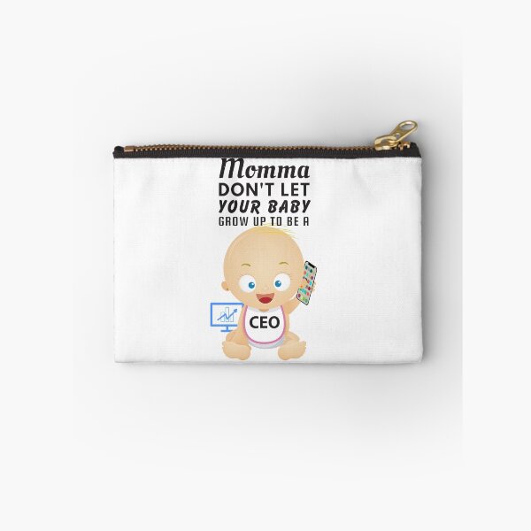 Item preview, Momma, Don’t Let Your Baby Grow Up to Be a CEO – Corporate Humor & Business Satire designed and sold by SnarkSharks.
