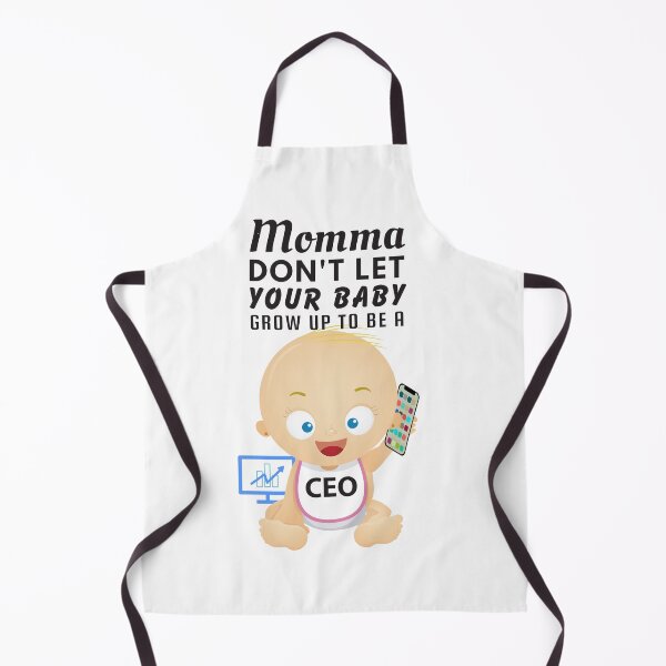 Item preview, Momma, Don’t Let Your Baby Grow Up to Be a CEO – Corporate Humor & Business Satire designed and sold by SnarkSharks.