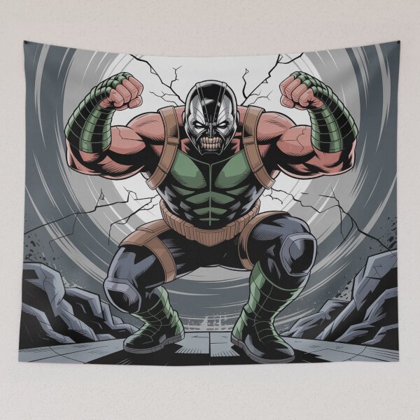Item preview, Bane's Venomous Rage: DC Comics Muscle-Bound Conqueror - Fan Art designed and sold by Midnight Veil Designs.