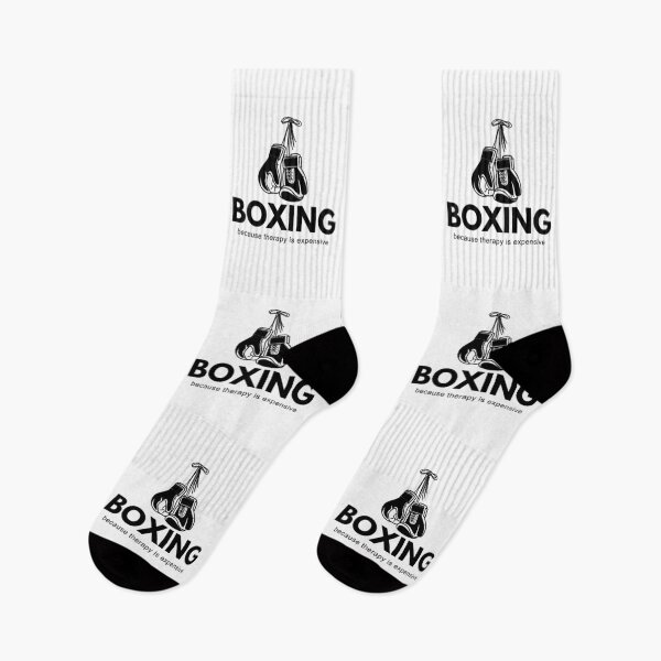 Item preview, Boxing Because Therapy Is Expensive designed and sold by Anniko Art Studio.