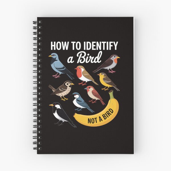 Item preview, Bird Watcher How To Identify a Bird Unique Birder designed and sold by LapFemile.
