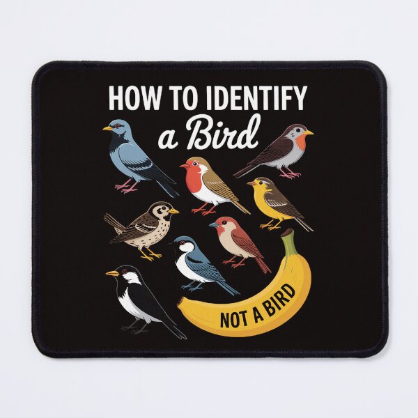 Item preview, Bird Watcher How To Identify a Bird Unique Birder designed and sold by LapFemile.